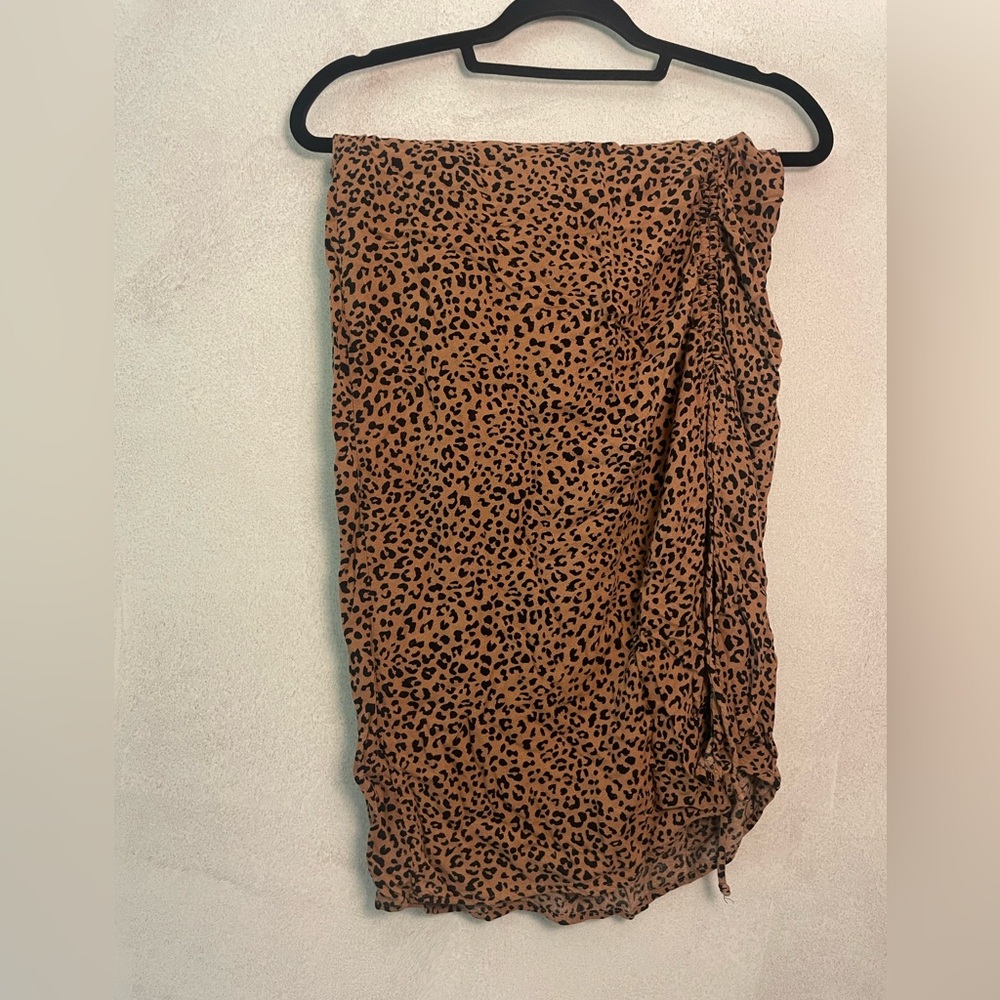 Cheetah pencil skirt